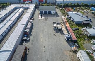 Industrial Yard and Warehouse