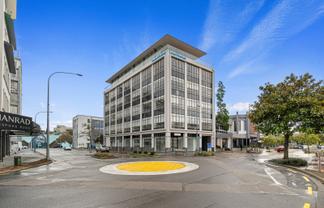 Professional space overlooking Garden Place