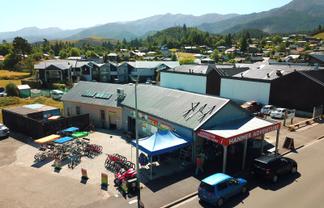 Rare main street development with holding income
