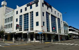 Central city office with parking
