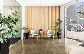 Corner profile A-Grade office with parking