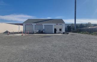 Yard and building