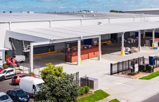 Airport Logistics HQ with scale and access
