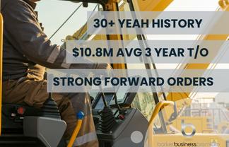 Heavy Equipment Distribution Business with Strong Forward Orders