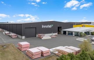 Large logistics or manufacturing facility