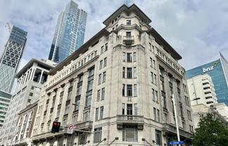Iconic Partial-Floor Character Office