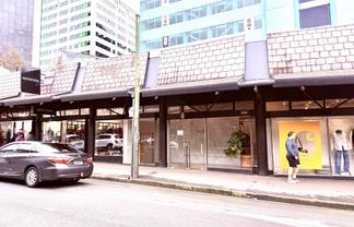 High profile fashion retail space