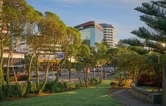 Modern, light filled office near waterfront
