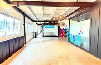 MODERN OFFICE WITH SIGNAGE
