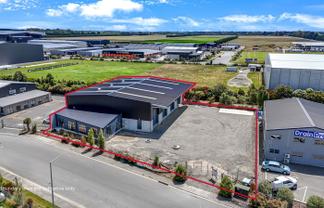 Brand new industrial with generous yard