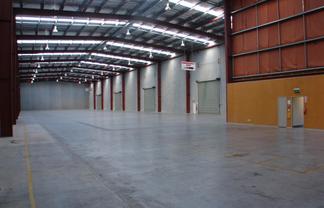 Clear Span Warehouse Large Yard, minimal Office