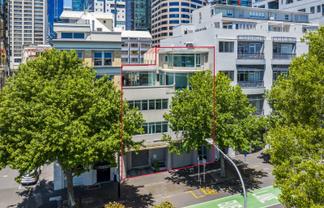 CBD standalone with penthouse and harbour views