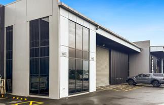 Modern warehouse by key transport routes