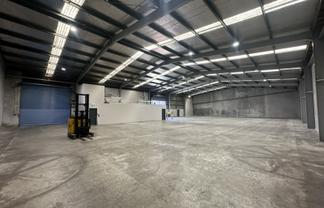 Secure Rear Unit Warehouse