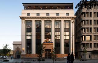 Contemporary Office with Terrace Views