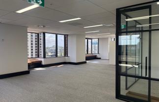 Elevated CBD workspace with exceptional views