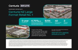 Centuria Investment Opportunity - $25k Minimum