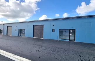 Small warehouse with office in Rolleston