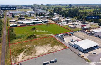 Industrial land from $130 per m2