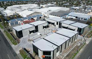 TILT-SLAB INDUSTRIAL UNITS WITH CONTAINER DROP
