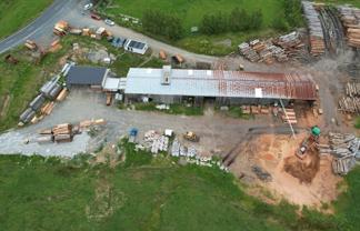 Industrial yard - former sawmill - must be sold