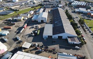 Warehouse, Canopy and Secure Yard