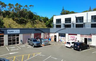Well presented office and parking in Ngauranga