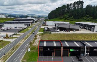 Road frontage Tauriko industrial unit