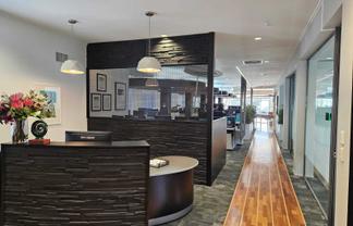 Elevated Takapuna office with premium fitout
