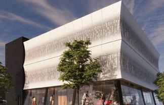 Corner Showroom in Vehicle Retail Zone