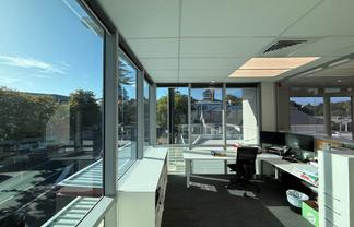 ELEVATED CORNER OFFICE WITH VIEWS
