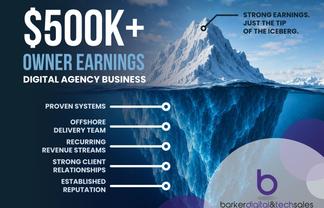 $500K+ Owner Earnings | Digital Agency with Recurring Revenue & Global Delivery Model