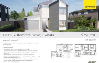 Unit 3, 6 Korotere Drive, Owhata