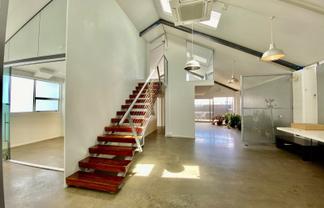 Kingsland office with deck