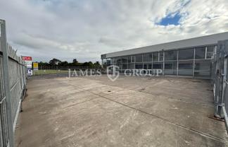 High Profile Secure Yard + Retail Area