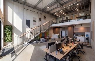 Papamoa Office with Mezzanine