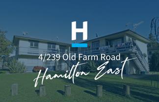 4/239 Old Farm Road, Hamilton East