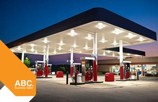 Service Station with Prime Commercial Property