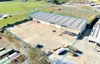 Industrial Facility with Dual Gantry Cranes
