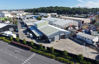 Refurbished warehouse with yard