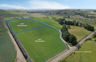 Lots 4 & 5, 253 Whiterocks Road, Weston, Oamaru