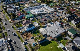 Development site with dual access