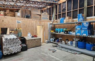 Workshop and yard in Plimmerton