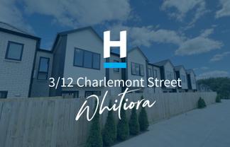 3/12 Charlemont Street, Whitiora
