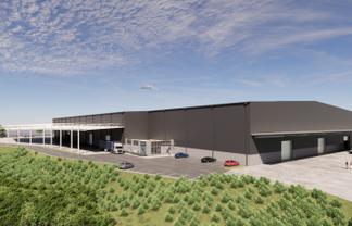 Modern spec-build industrial facility