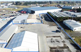 Large yard + warehouse and tent storage 