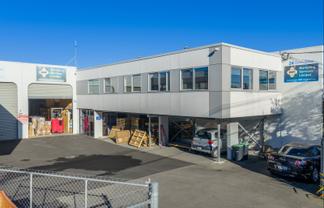 North facing industrial warehouse