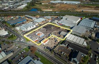 Secure storage hardstand yard — 12,050m²