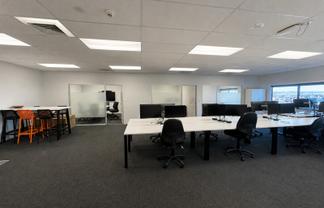 Modern Mount office with onsite parking