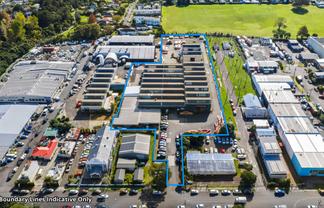 Large scale industrial with yard